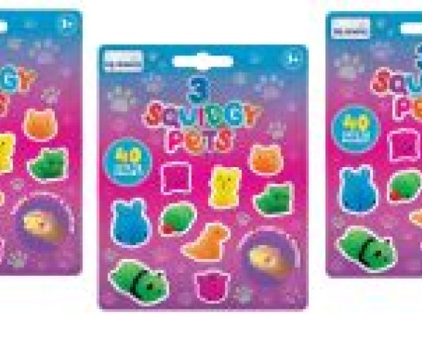 Russko Squidgy Pets 3 pack
