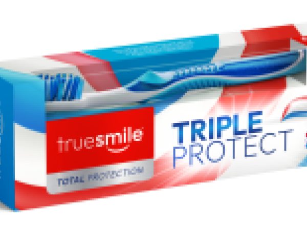 TRUESMILE Triple Protect Total Protection Toothpaste & Toothbrush 100ml